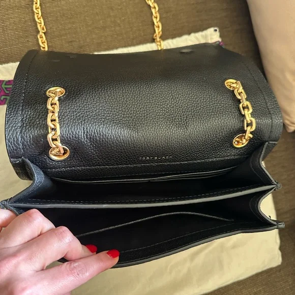 Tory Burch Carson Convertible Leather Crossbody Bag - Picture 3 of 9